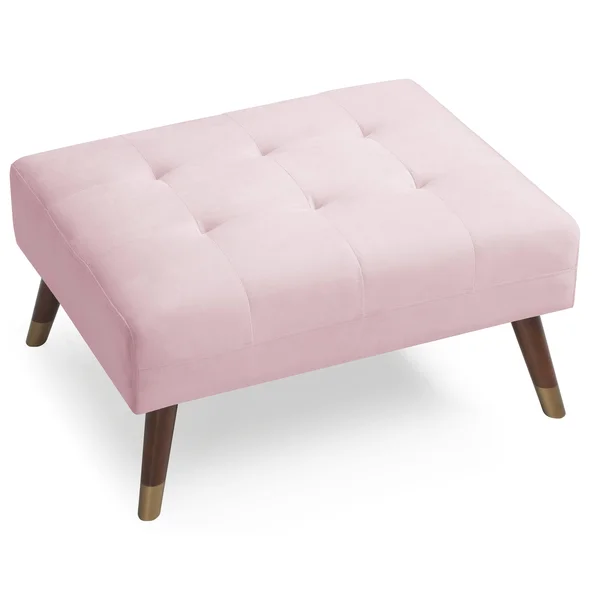 LYKE Home Ottoman - Pink