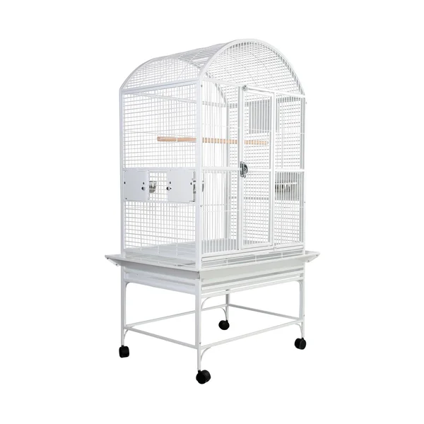 Au0026E Cage 9003223 White Dome Top Bird with 3/4x22 Bar Spacing, 32x22 x 23x22