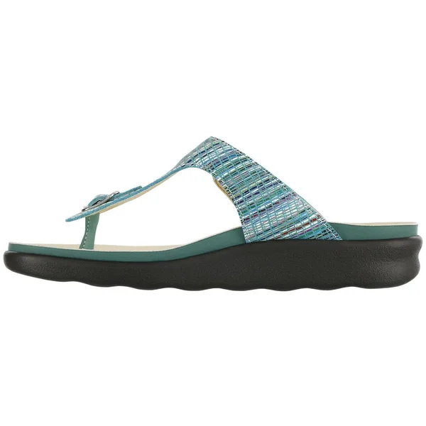 SAS Women's Sanibel Rainbow Teal 10.5 Medium