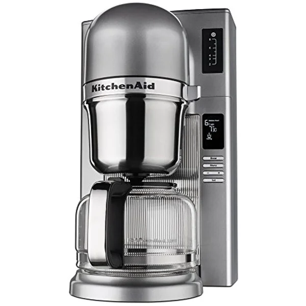 KitchenAid RKCM0802MS (Certified Refurbished) Pour Over Coffee Brewer - Medallion Silver