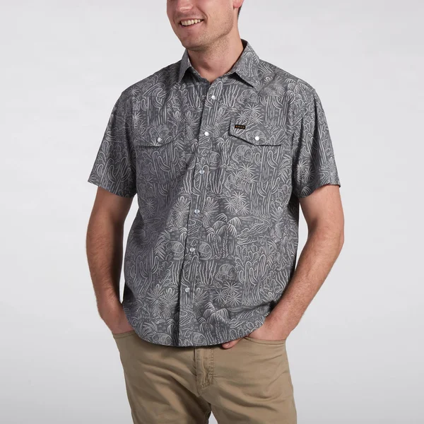 Howler Brothers Men's H Bar B Snapshirt - XL - Panhandle Handshake, Riverbed