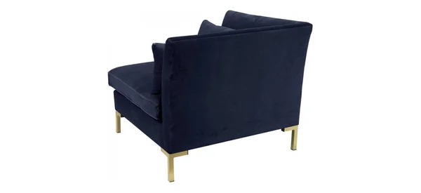 Stacy Modular Corner Chair in Blue by Skyline