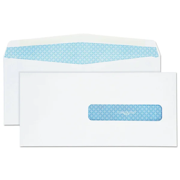Quality Park Redi-Seal - Envelope - commercial - US No 10 1/2 (4.5 in x 9.5 in) - wallet - open side - self-adhesive - 1 window