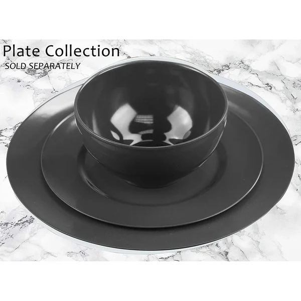 Reston Lloyd 71110SET Melamine Dinner PLATE - Gray