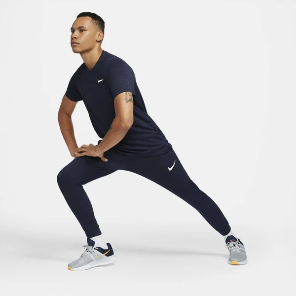 Nike Dri-Fit Men's Tapered Training Pants in Blue - Size: Medium, CZ6379-451