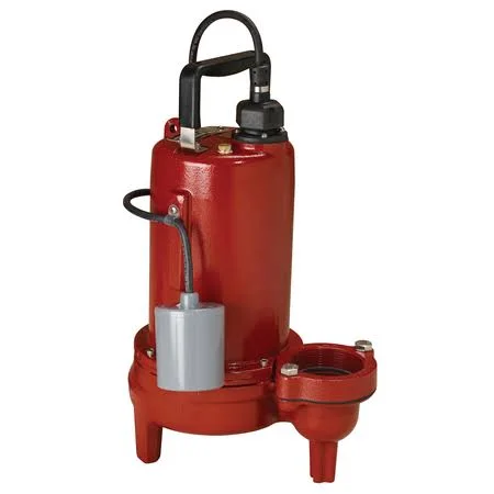Liberty Pumps LE71A2-3 3/4 HP, Sewage Pump, 1 PH, 115V, 35& Cord, 2x22 DISCHARGE, Auto