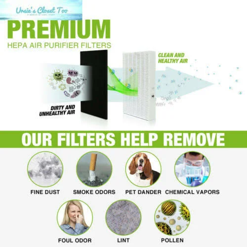 Durabasics Compatible HEPA Filter R - 3 Pack, Replacement for Honeywell Filter R