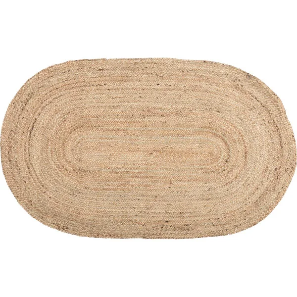 VHC Brands Natural Jute Oval Rug