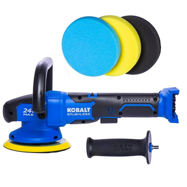 Kobalt 6-in Variable Speed Cordless Polisher in Blue, KPO 124B-03