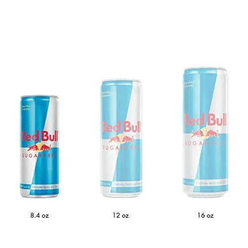 Red Bull Energy Drink Sugar Free 24 Pack of 8.4 fl oz, sugarfree