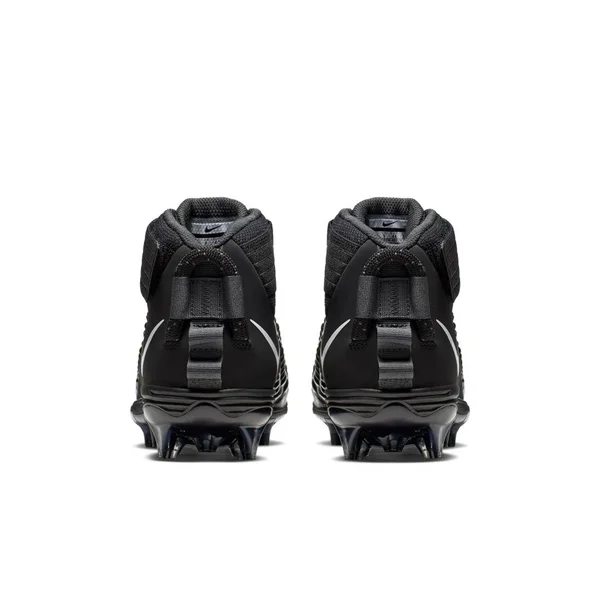 Nike Men's Force Savage Pro 2 Mid Football Cleats - Black