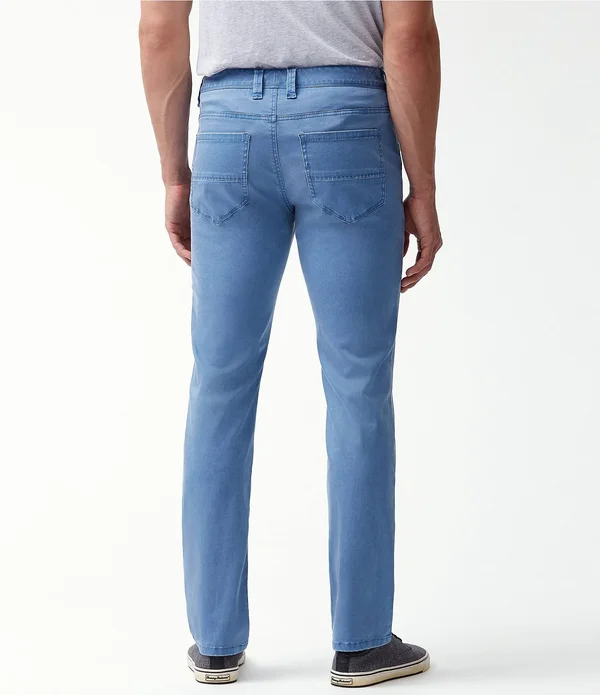 Tommy Bahama Men's Boracay 5 Pocket Chino Pants - Bleached Sand - 40 x 32