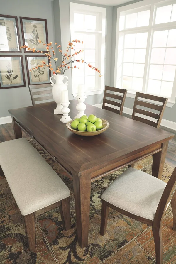 Ashley Flynnter Medium Brown Dining Room Bench