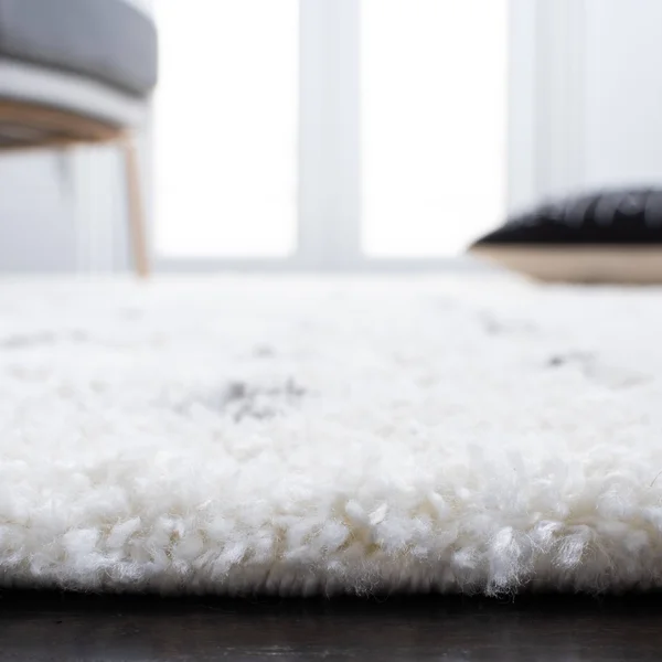 Safavieh Berber Shag Rug Collection BER166A - Beige, Grey - 8' x 10'