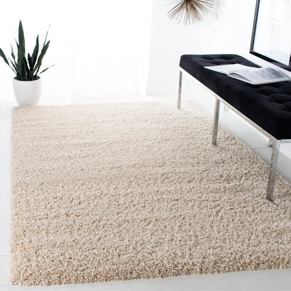 Safavieh Laguna Shag SGL303N 4& x 6& Lilac Area Rug
