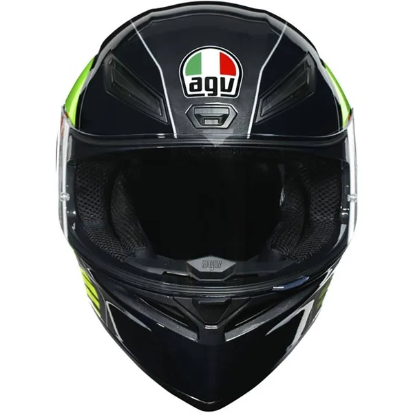 AGV K1 Power Helmet - Matte Blue/Orange/White - 2XL