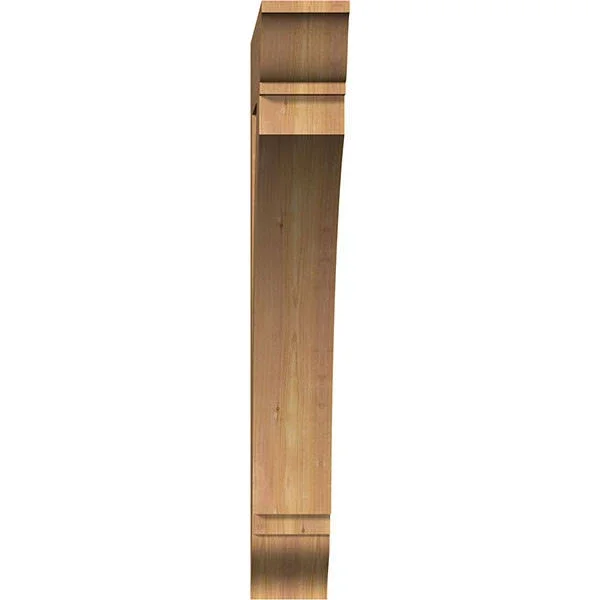 Ekena Millwork BKT06X32X40THR01SWR 5 1/2x22W x 32x22D x 40x22H Thorton Traditional Smooth BRACKET, Western Red Cedar