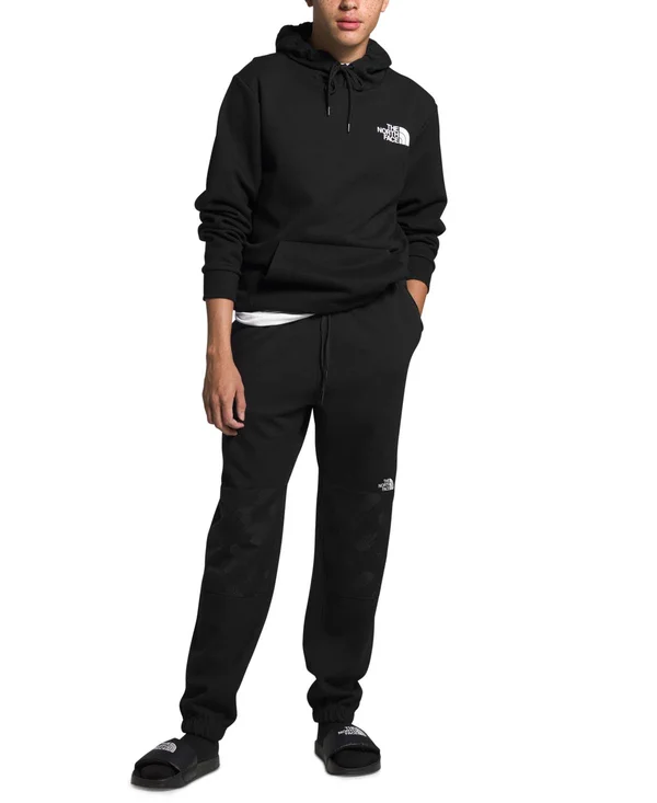 The North Face Men's Graphic Collection Fleece Pant: Black
