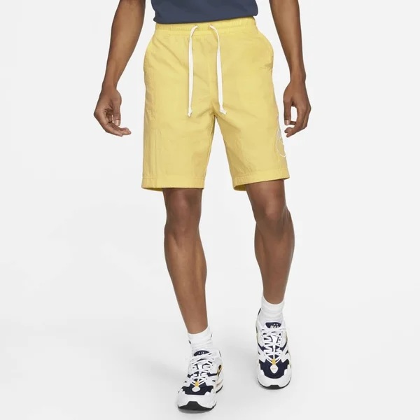 Nike Sportswear Alumni Men's Woven Flow Shorts in Yellow, Size: 3XL, DB3810-700