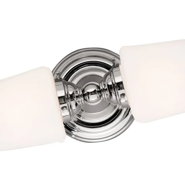 Hudson Valley Edison 2-Light Bath Bracket Polished Nickel 222-PN