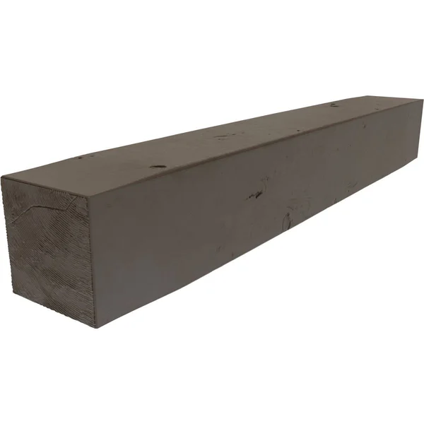 Ekena Millwork MANUKP06X10X48HD 6x22H x 10x22D x 48x22W Knotty Pine Faux Wood Fireplace Mantel - Natural Honey Dew