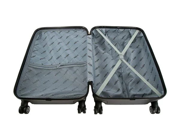 Inusa New York Lightweight Hardside Spinner 20 inch Carry-On - Black