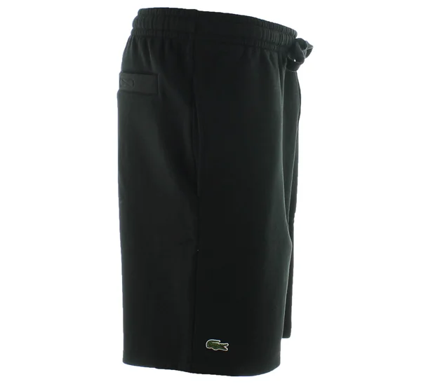 Lacoste Men's Sport Tennis Fleece Shorts : Black