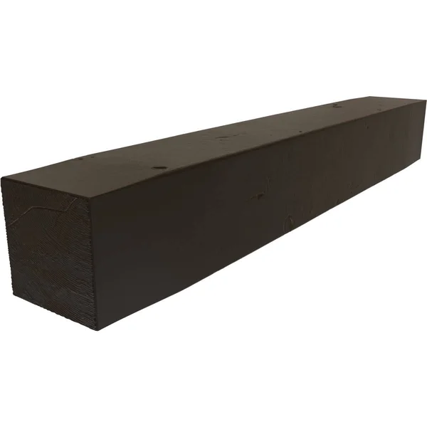 Ekena Millwork MANUKP04X06X36NS 4x22H x 6x22D x 36x22W Knotty Pine Faux Wood Fireplace Mantel - Natural Ash
