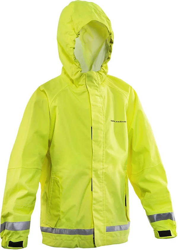 Grundens Kids Weather Watch Jacket - Hi Vis Yellow