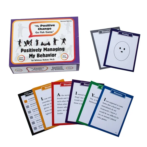 My Positive Change Go Fish Card Games - Set of 3