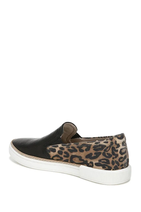 Naturalizer Zola Slip-On Sneaker - Black Cheetah