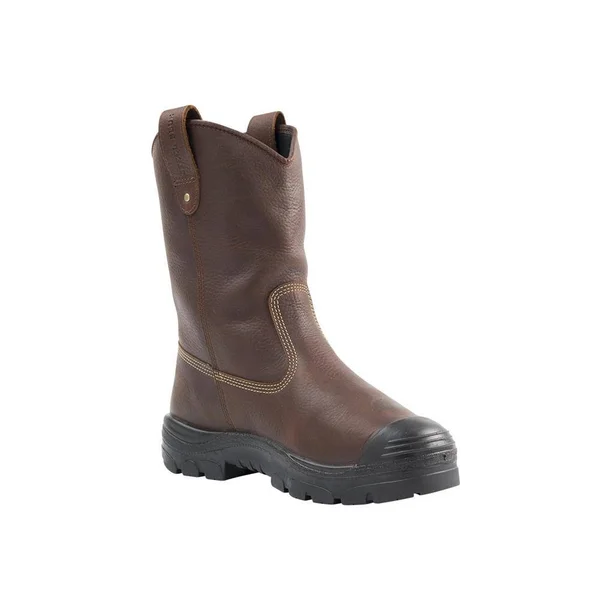 Steel Blue Men's Heeler Met: Bump Cap Work Boots Oak 10.5 M