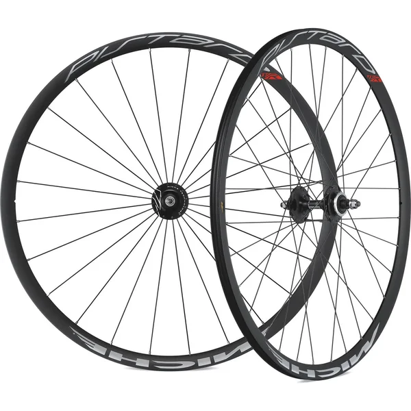 Miche Pistard Track Tubular Wheelset - 700c - Black