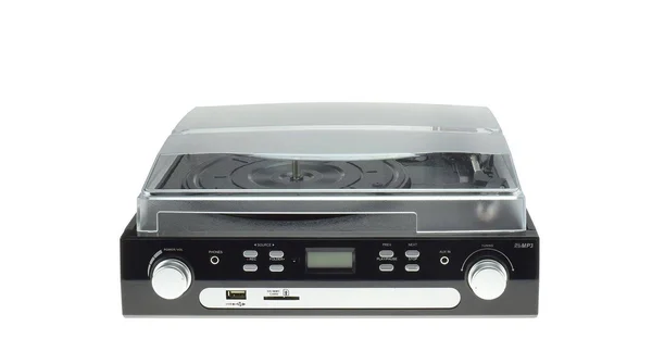 Digitnow Bluetooth Viny Record Player Turntable, Cassette, Radio and AUX in with USB Port and SD Encoding Remote Control, Built in