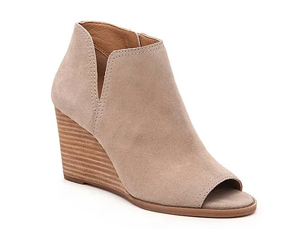 Lucky Brand Jareen Wedge Bootie - Women's - Stone