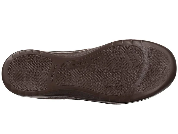 Women's SAS Walk Easy Shoes - Chocolate - WW, 6