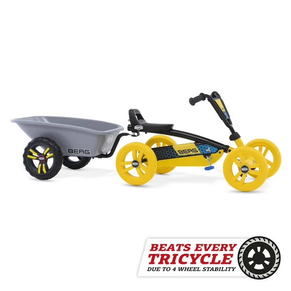 Berg Buzzy BSX Pedal Go Kart Yellow
