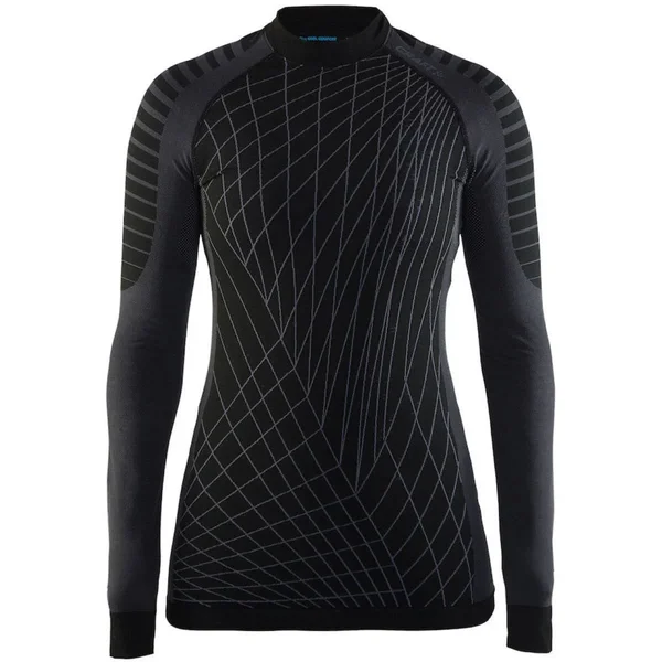 Craft Women's Active Intensity CN LS L Black Base Layers