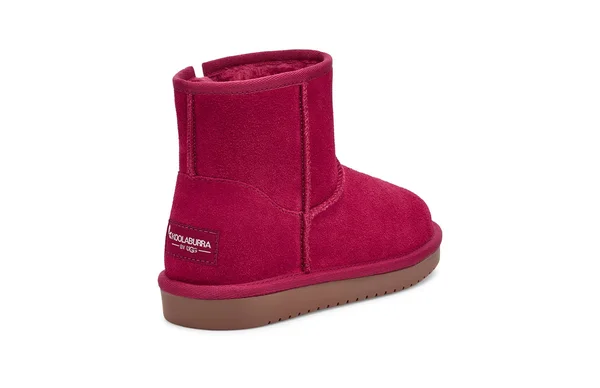 Koolaburra by Ugg - Big Kids& Koola Mini Boot in Berry Red, Size 12