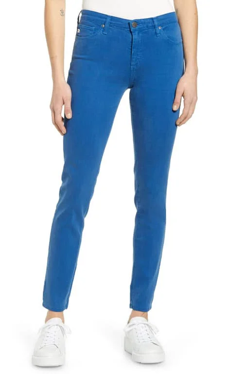 Ag Jeans Prima Ankle, Women's, Hi White Mariner Storm