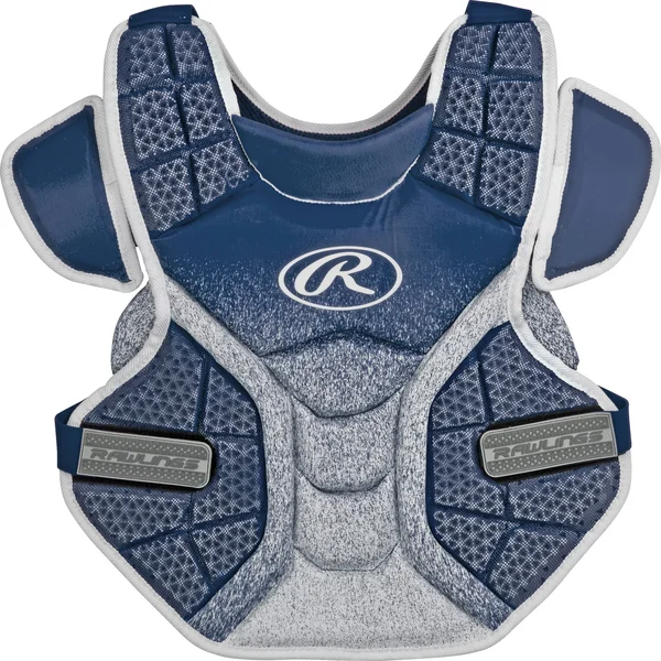 Rawlings Velo Adult Softball Protective Chest PROTECTOR, White