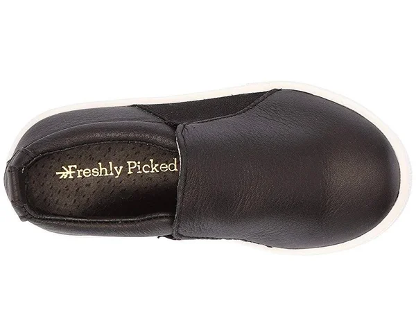 Freshly Picked Slip-On Sneaker (Toddler/Little Kid) Black, Girl's, Size: 7 Toddler