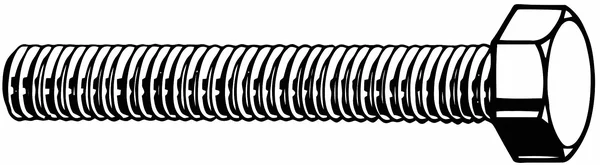 Fabory B04110.043.0250 Tap Bolt, 7/16-14X2-1/2