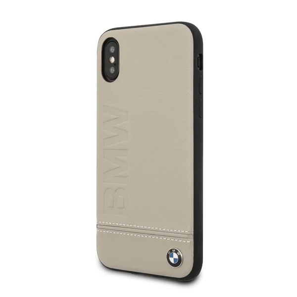 BMW Real Leather with Signature Logo Imprint iPhone 11 - Black