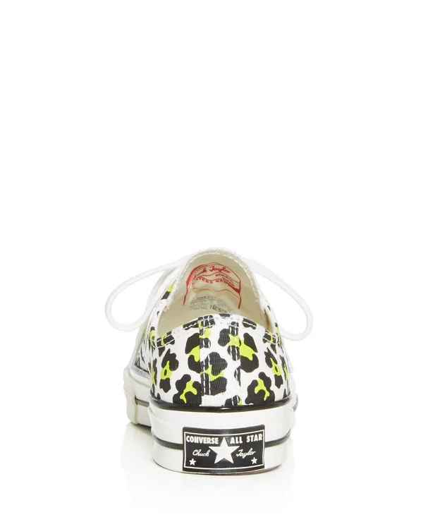 Converse Chuck 70 Ox &Neon Leopard& Shoes - Size 3