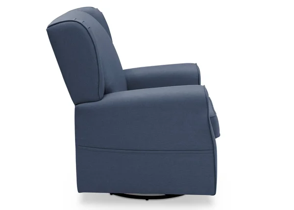 Delta Children Reston Nursery Glider Swivel Rocker Chair - French Grey