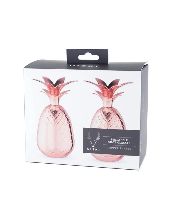 Summit Pineapple Shot Glasses (Set of Two) by Viski