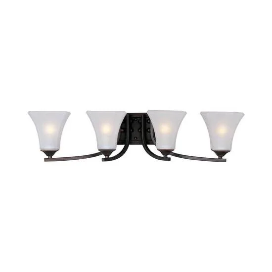 Maxim 20098FTSN Aurora 1-Light Wall Sconce, Satin Nickel