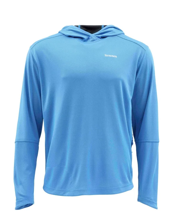 Simms Solarflex Plus Hoody - Men's Pacific - M