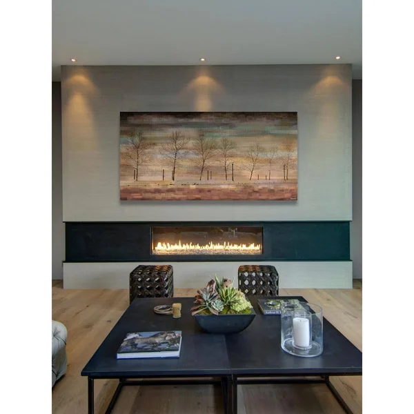 Parvez Michel 18 in. H x 36 in. W The Woods by Parvez Taj Printed Canvas Wall Art - N/A